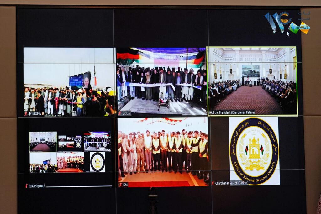 ۲۸ پروژه مختلف به ارزش بیش از ۲۵ میلیارد افغانی در کشور افتتاح شد