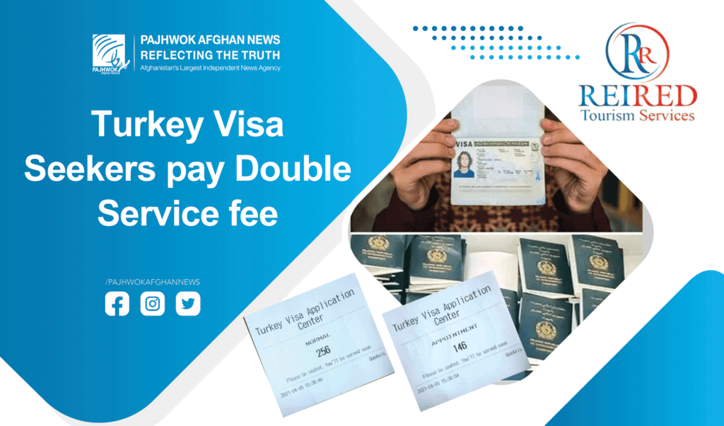 Turkey visa seekers pay double service fee