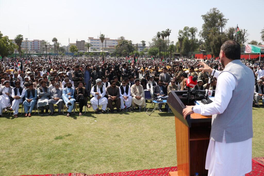 Nangarhar gathering backs republic, peace