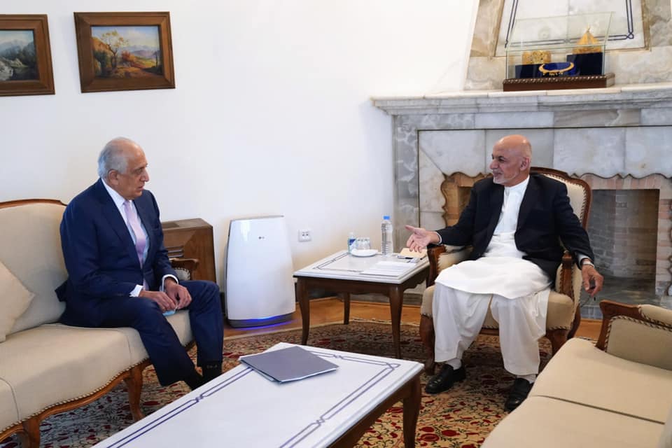 Khalilzad discusses Istanbul summit with Afghan leaders