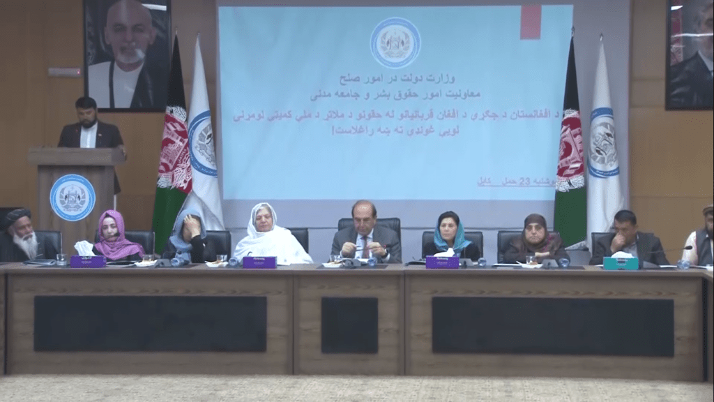 فاروقي: د ميليونونو معلولينو او شهيدانو وارثين د سولې پروسه کې ونډه نه لري