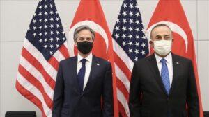 Turkish FM, US foreign secretary talk Afghan peace process