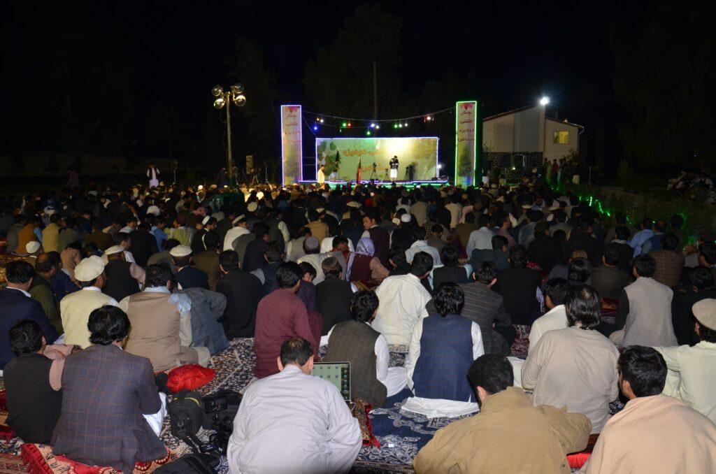 چنار کلنۍ دوديزه مشاعره ترسره شوه