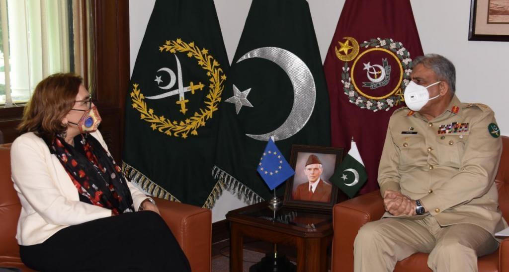 EU envoy, Pakistan army chief talk Afghan peace push