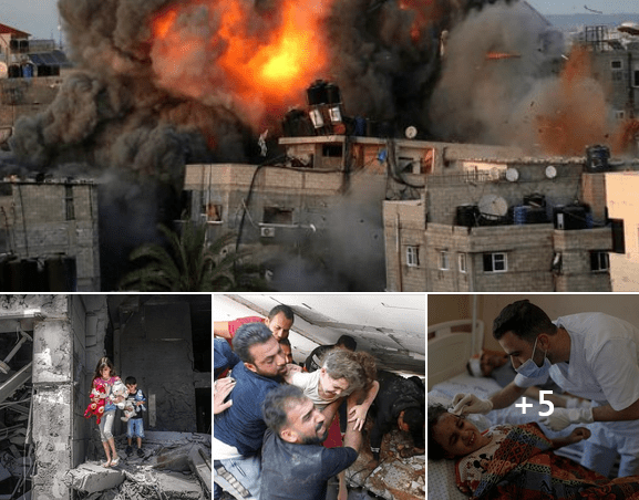 200 Palestinians killed in weeklong Israeli airstrikes