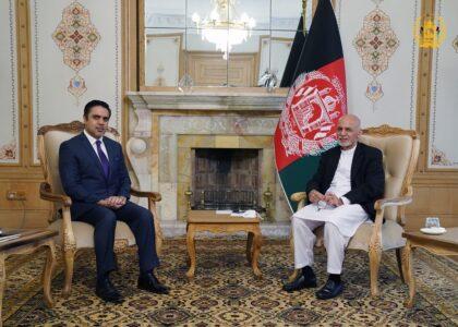 Ghani, Haidari for greater cooperation to address climate change