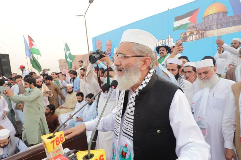 د پاکستان د جماعت اسلامي ګوند د مشر سراج‌الحق پر کاروان ځانمرګی برید شوی