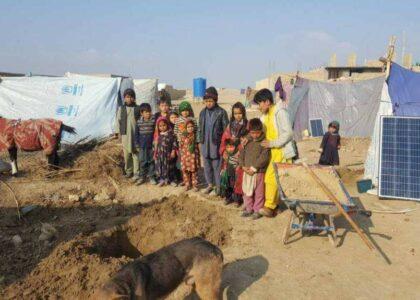 بلخ کې بېځایه شوي: زموږ به هغه ورځ اختر وي چې سوله راشي
