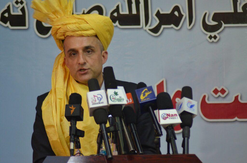 صالح: داساسي قانون له مخې د افغانستان سرپرست ولسمشر یم