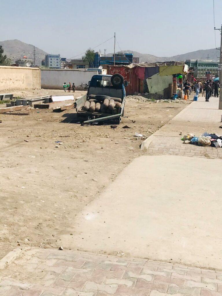 انفجار بالون اکسیجن در شهر کابل یک کشته و دو زخمی برجا گذاشت
