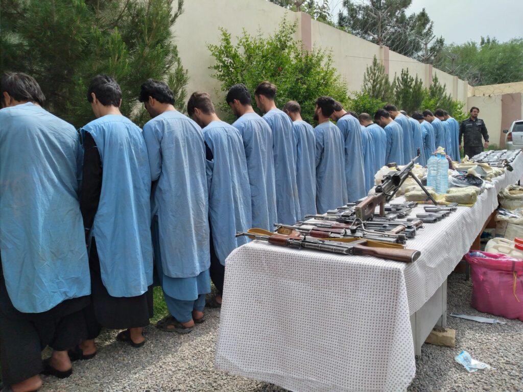 Herat police arrest 450 crime suspects in 3 months