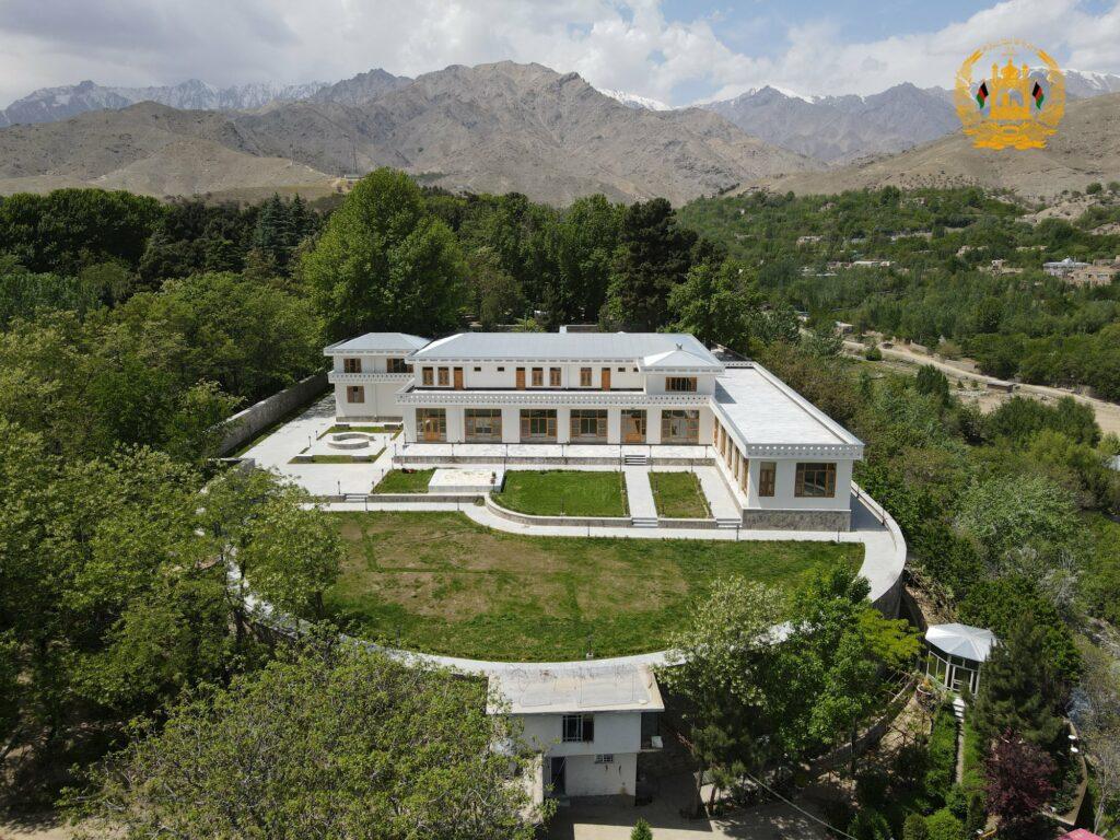 Ghani inaugurates historic Takht-e-Estalef Hotel