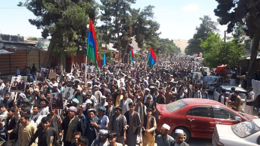 Faryab protest against new governor enters 6th day