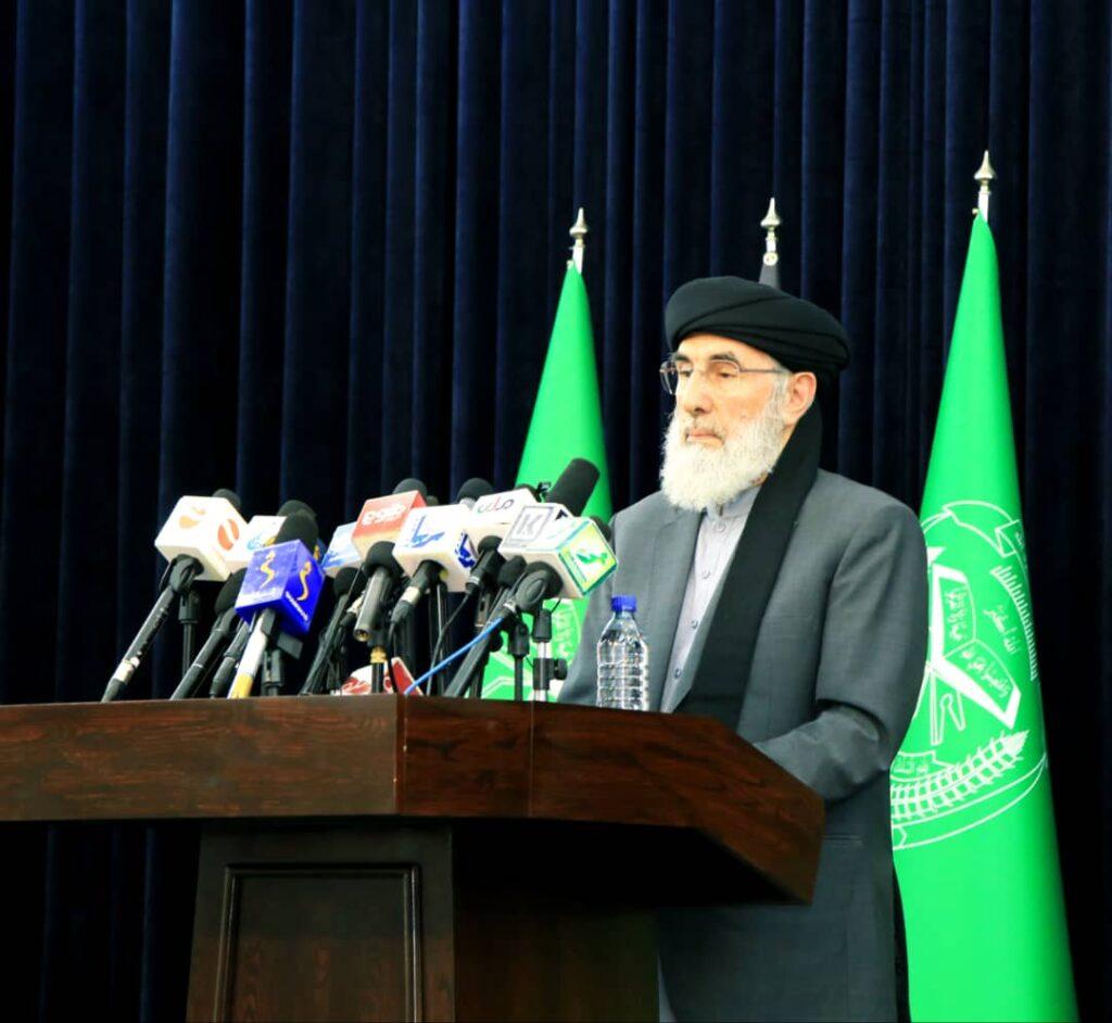 Elected body needed to decide on future system: Hekmatyar