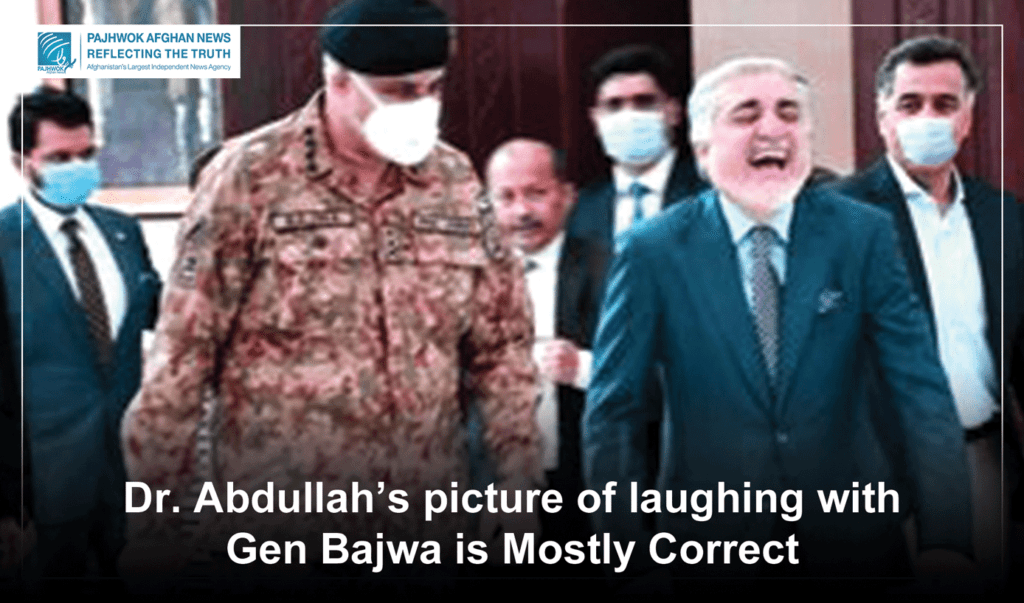 Abdullah’s laughter with Gen. Bajwa mostly qualify as original