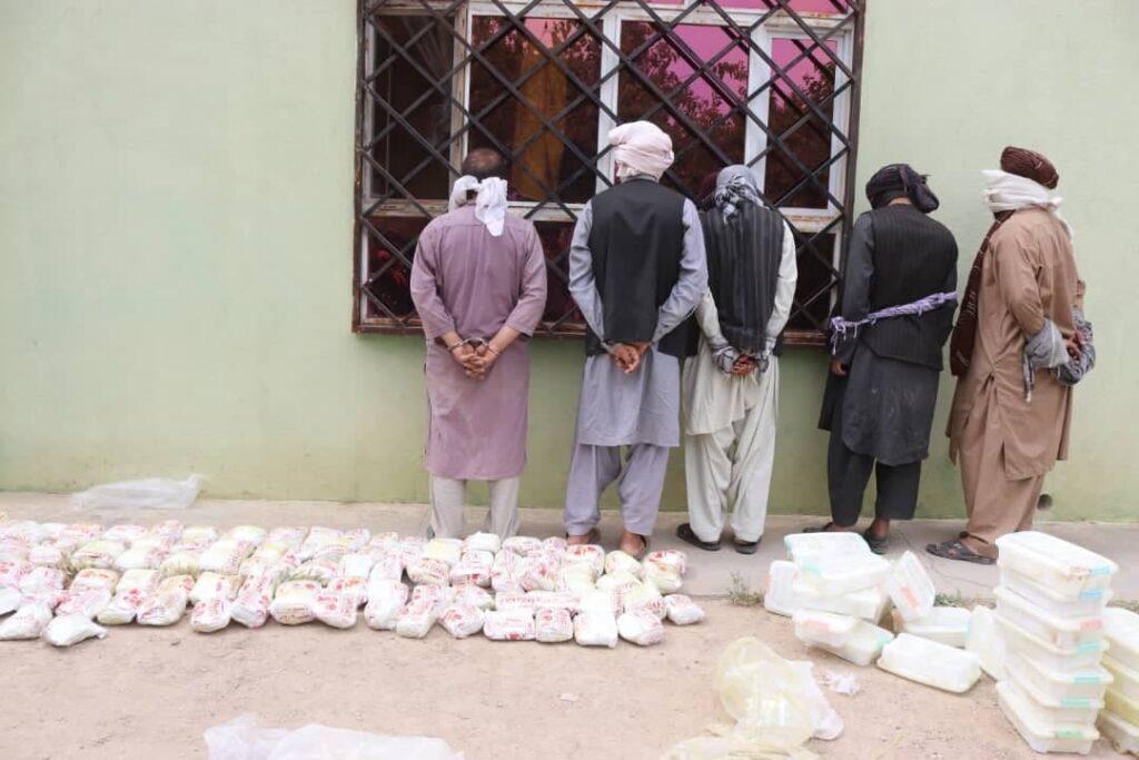 Sari Pul police seize 185km of narcotics