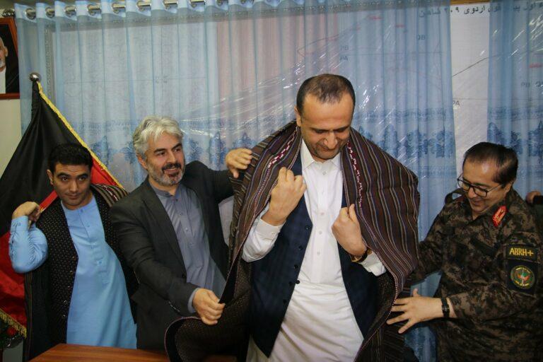 New Faryab Governor Laghmani takes office