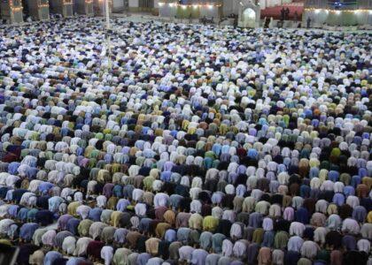 نماز عيد سعيد فطر در سرا سر کشور ادا گرديد