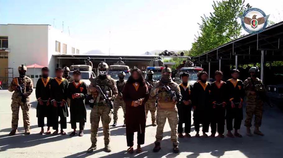 امنیت ملی  از بازداشت”هستۀ ۹نفری ترور گروه طالبان” خبر داد