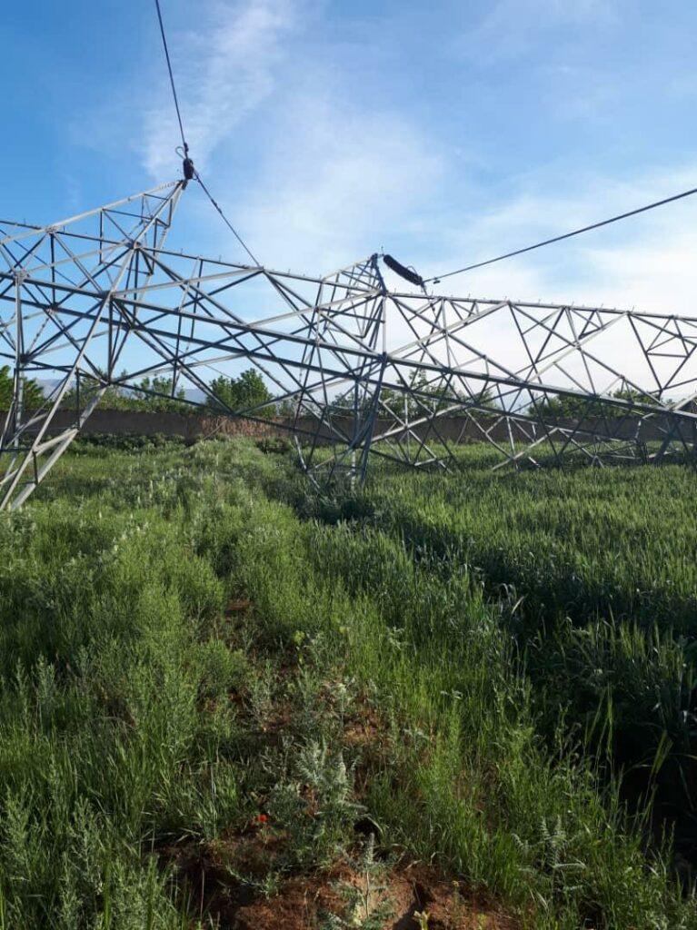 Electricity pylons blown up in Kabul’s Kalakan district