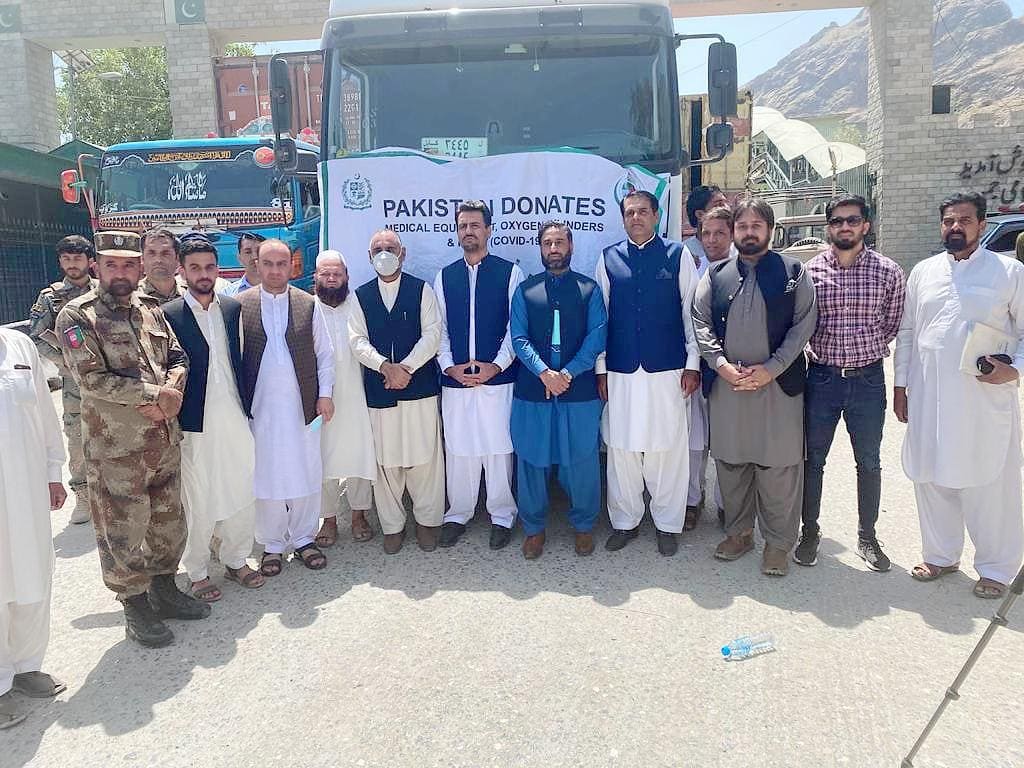Pakistan delivers Covid-19 medical equipment to Afghanistan