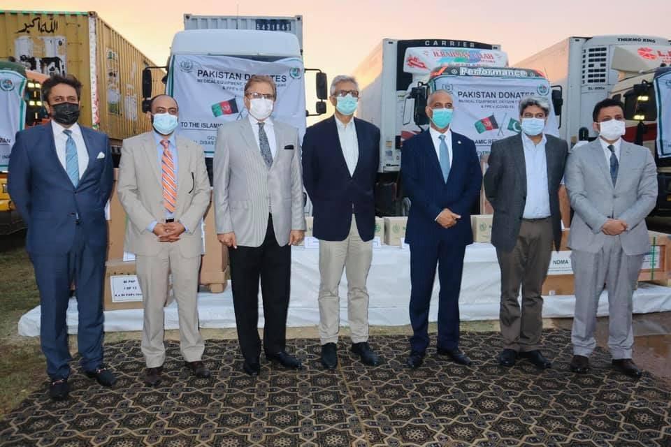 Pakistan donates Covid-19 PPEs, medical equipment to Afghanistan