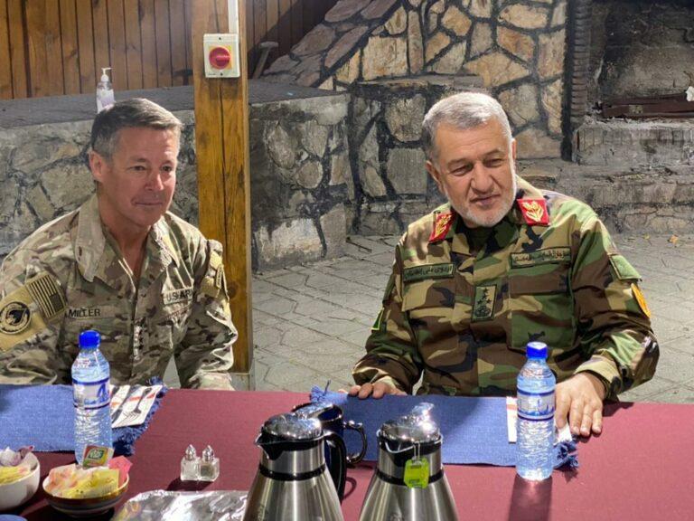 Mohammadi, Miller exchange views on security environment