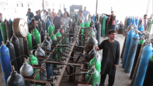 Private sector produce 162,000-kg oxygen per day in Kabul