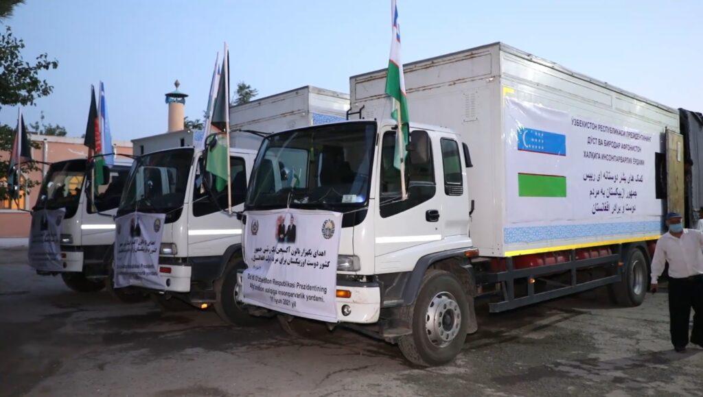 Uzbekistan provides 1,000 oxygen cylinders to Afghanistan