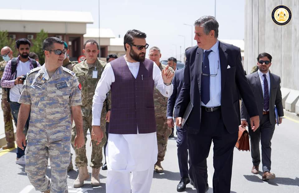 Mohib visits HKIA, inspect different sections