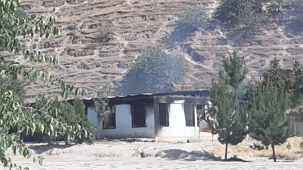 Maimana school burnt as forces clash with Taliban