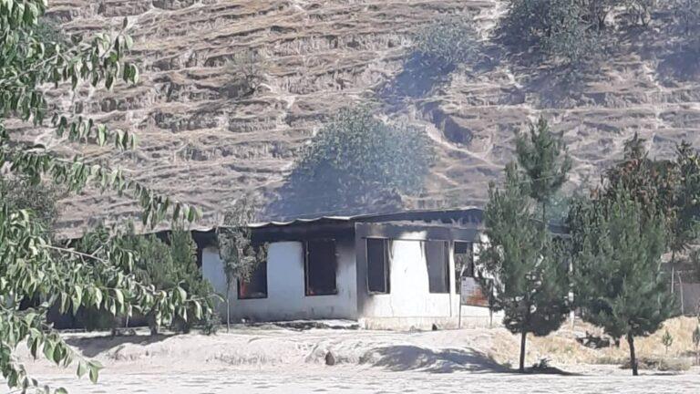 Maimana school burnt as forces clash with Taliban