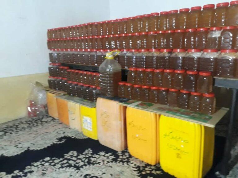 امسال در ولایت هلمند حدود ۳۶ تن عسل تولید شده است