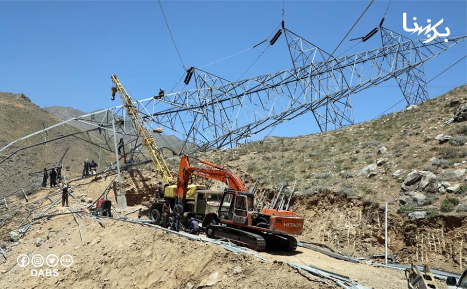 DABS team unable to repair power line in Baghlan