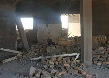 Hospital under construction blown up in Paktia
