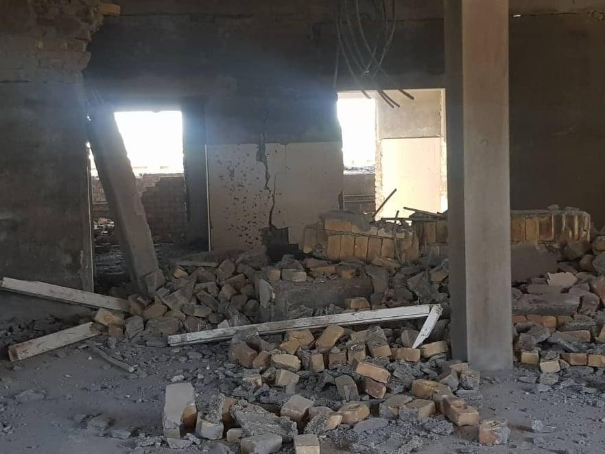 Hospital under construction blown up in Paktia