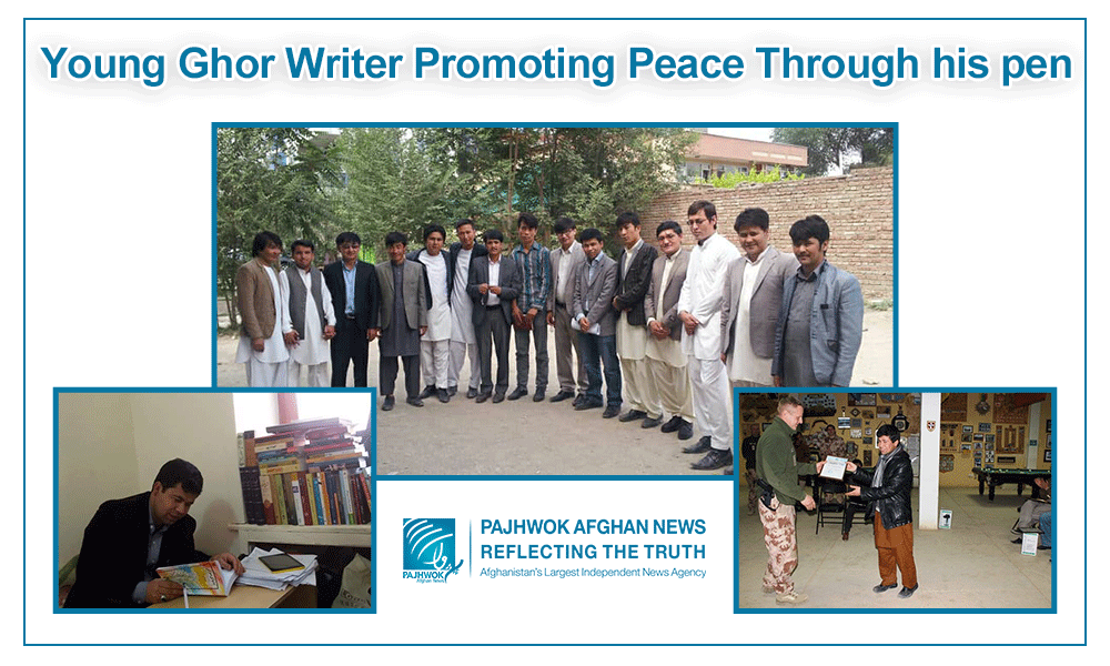 Young Ghor writer promoting peace through his pen