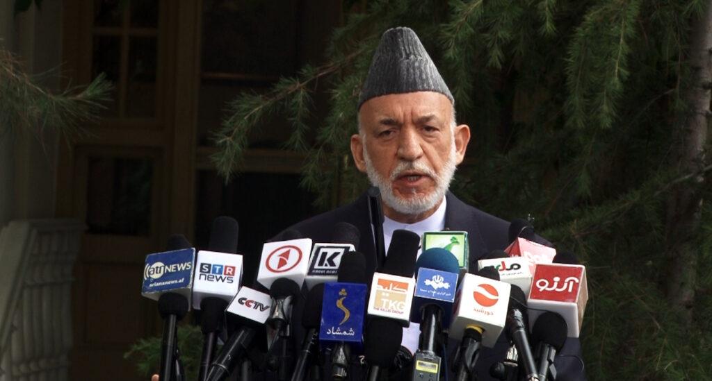Real talks soon, Afghans should not leave country: Karzai