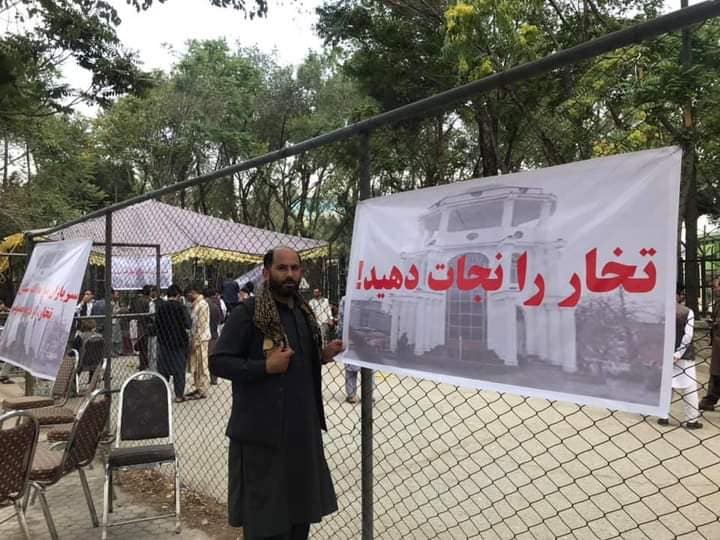 باشندگان تخار مقیم در کابل خواهان رسیدگی حکومت به وضعیت پیش آمده بر شهر تالقان شدند
