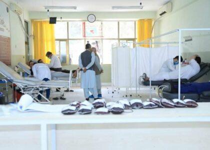 Blood donation drive for Afghan forces launched in Herat
