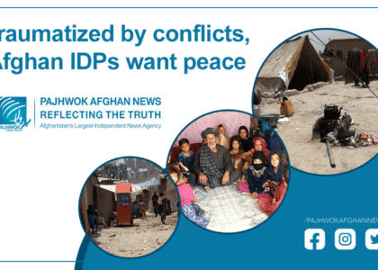 Traumatized by conflicts, Afghan IDPs want peace