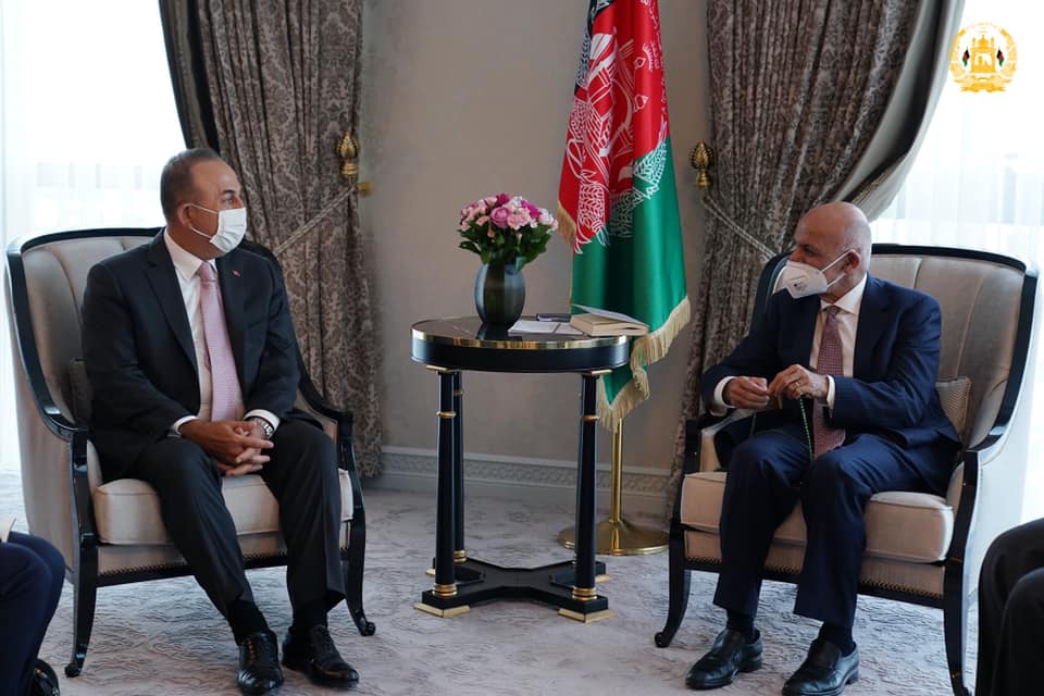 Ghani assured Turkey’s continued support in diverse fields