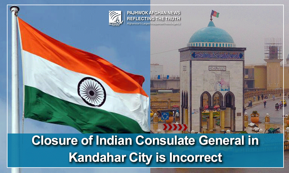 Closure of Indian consulate general in Kandahar incorrect