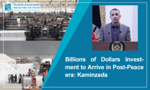 Billions of dollars investment to arrive in post-peace era: Kaminzada