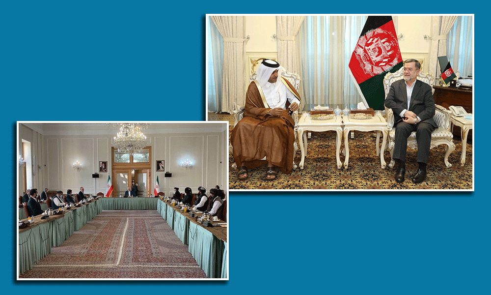 قطر و ایران برای حل منازعات افغانستان میانجیگری عملی را آغاز کرده اند