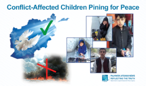 Conflict-affected children pining for peace