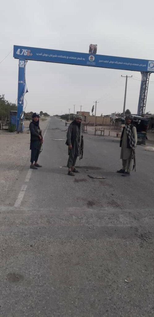 منبع: طالبان در یک کیلومتری شهر شبرغان با نیروهای امنیتی درگیر جنگ اند