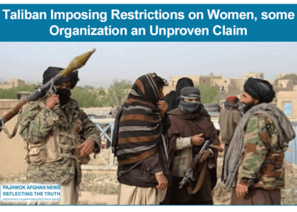 Untrue that Taliban impose curbs on women, organizations