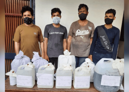 4 Afghans detained with 17kg of heroin in India