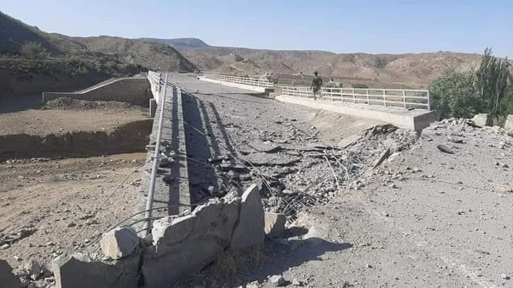 Taliban blow up key bridge in Paktika